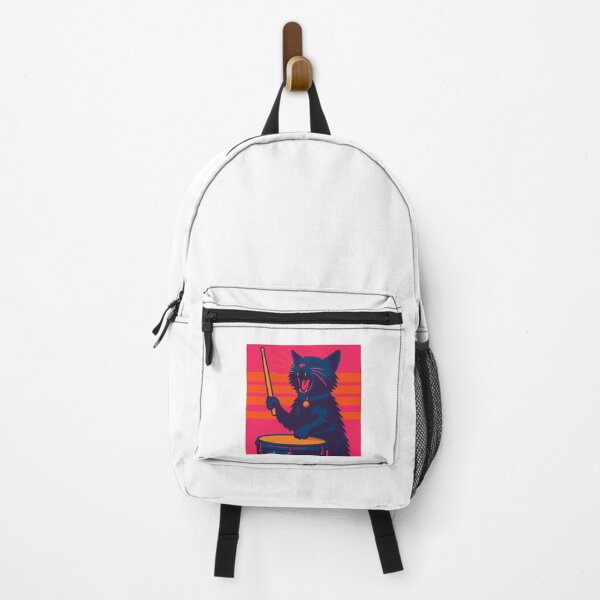 Item preview, Synthwave Cat Rocker designed and sold by threeABinks.