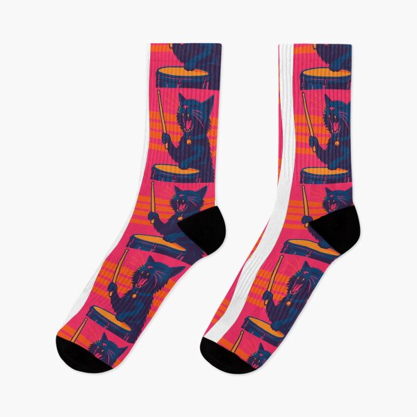 Item preview, Synthwave Cat Rocker  designed and sold by threeABinks.
