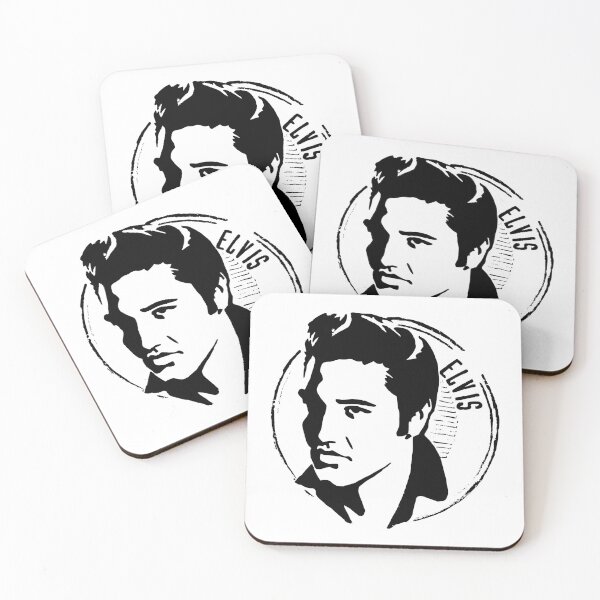 Item preview, Elvis Presley Vector Art | The King of Rock and Roll Illustration designed and sold by darfeuille.