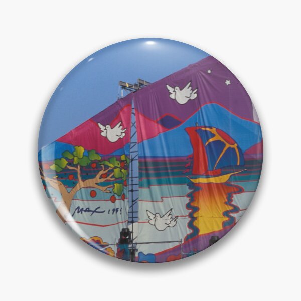 Item preview, Staging Artwork by Peter Max At Woodstock 99 - Photograph designed and sold by ConcertImages.