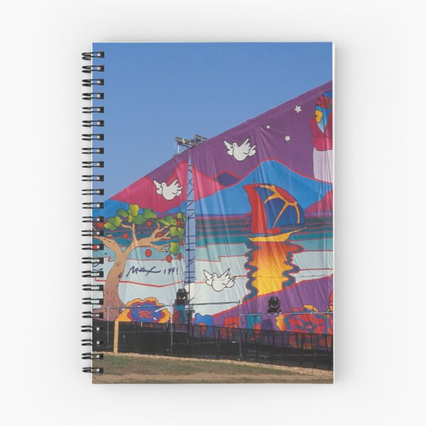 Item preview, Staging Artwork by Peter Max At Woodstock 99 - Photograph designed and sold by ConcertImages.