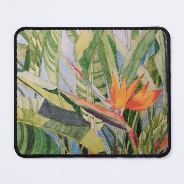 Item preview, Bird of Paradise flower watercolour designed and sold by esvb.