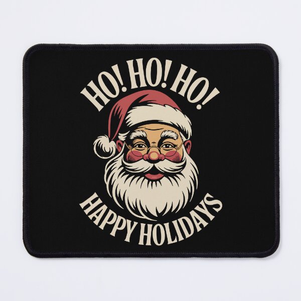 Item preview, Classic Santa Claus Ho Ho Ho Happy Holidays Design designed and sold by 89BLACK.
