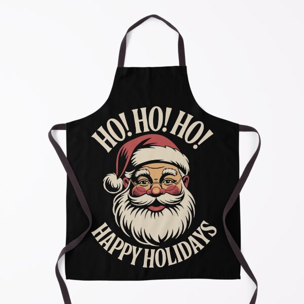 Item preview, Classic Santa Claus Ho Ho Ho Happy Holidays Design designed and sold by 89BLACK.