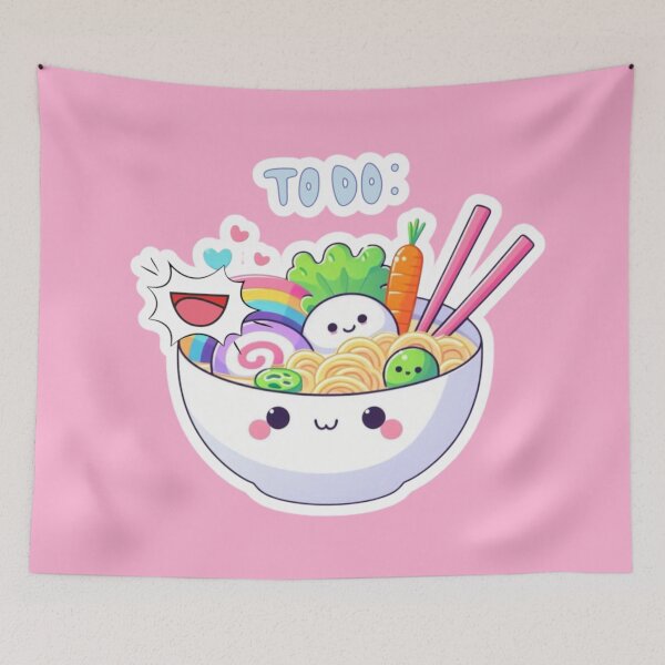 Item preview, Cute Kawaii Ramen Bowl – Adorable Anime Manga Noodle Lover Design designed and sold by Sugar Wisdom .