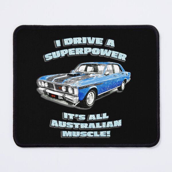 Item preview, Ford Falcon XY GT – Australian Muscle Car Art – I Drive a Superpower designed and sold by Michael van der Hoorn.