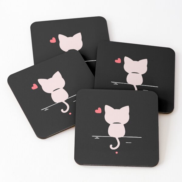 Item preview, Cat heart (fo) I designed and sold by XUSRedbubble.