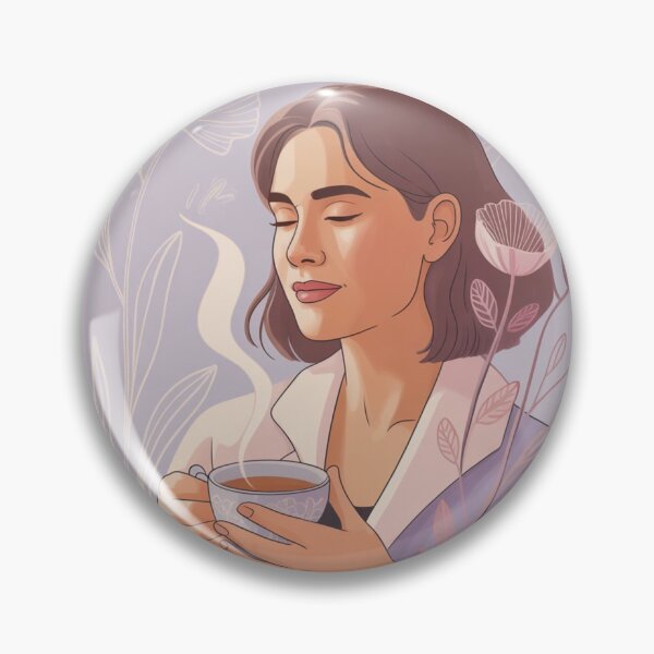 Item preview, Mostly Zen Woman – Soft Feminine Illustration designed and sold by MostlyZen.