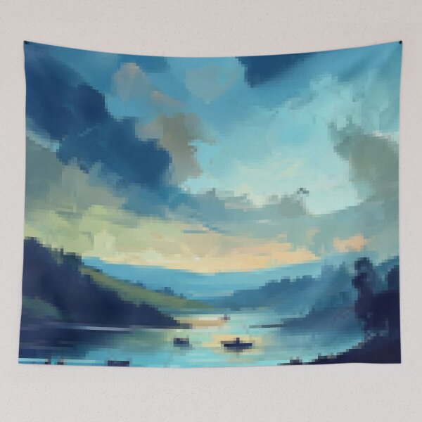 Item preview, Silent Oars at Dawn’s Embrace   designed and sold by Jlbcartgallery.