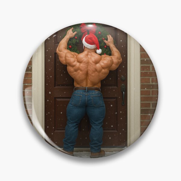 Item preview, Festive Christmas Front Door designed and sold by BodybuildersInc.