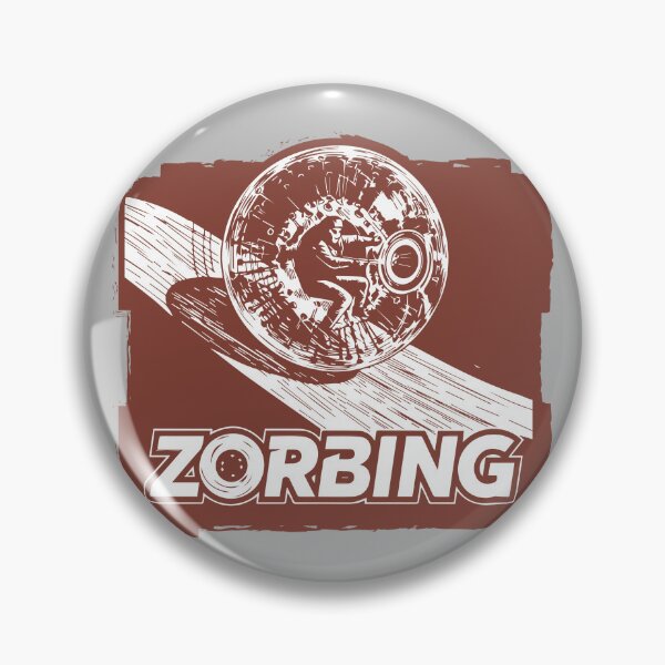 Item preview, Retro Zorbing Extreme Sport Graphic designed and sold by KiwiRider.