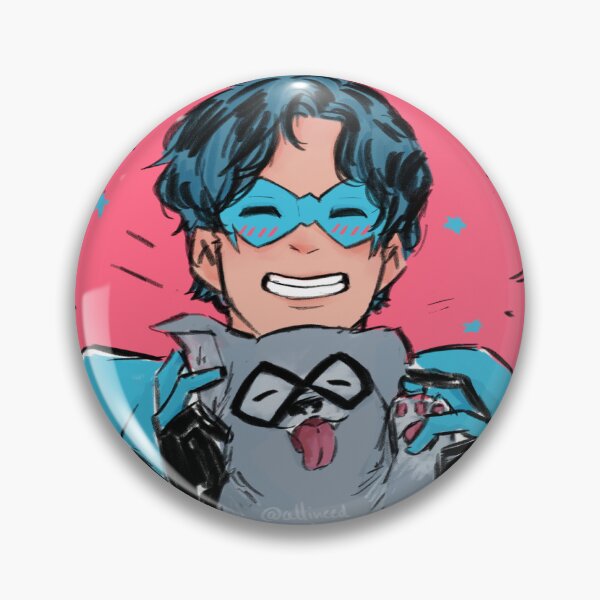 Item preview, Nightwing and Bitewing Icon designed and sold by one-dream.