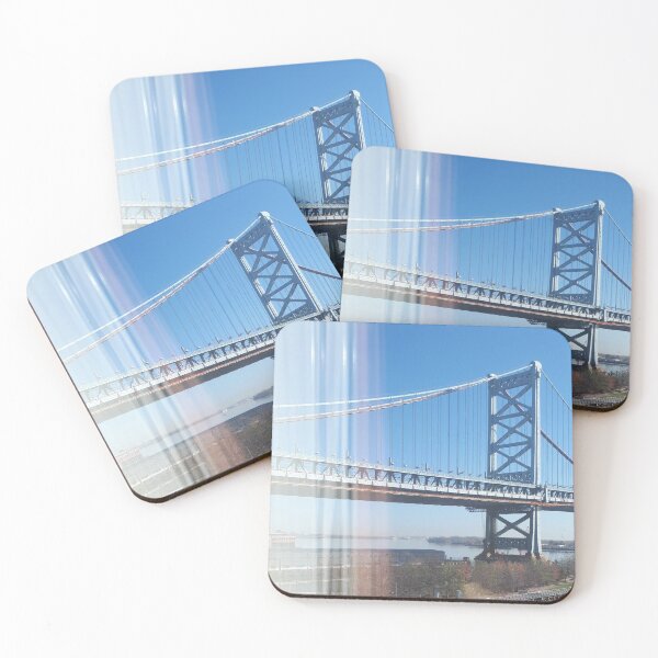 Item preview, Benjamin Franklin bridge view from hotel (Philadelphia, USA) designed and sold by cmjune93.