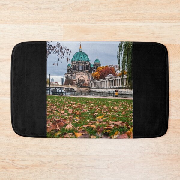 Item preview, Berlin Cathedral on the banks of the Spree in autumn - photograph by elbvue designed and sold by elbvue.