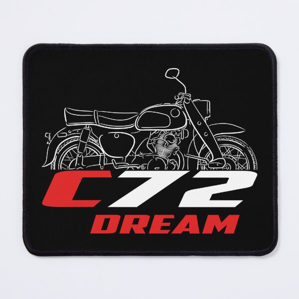 Item preview, Honda C72 1960-1964 for bikers, Motorcycle designed and sold by ThrottleArts.
