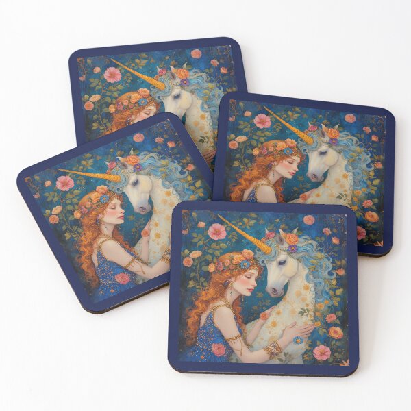 Item preview, The Girl and the Unicorn. designed and sold by Natalia-Vlad.