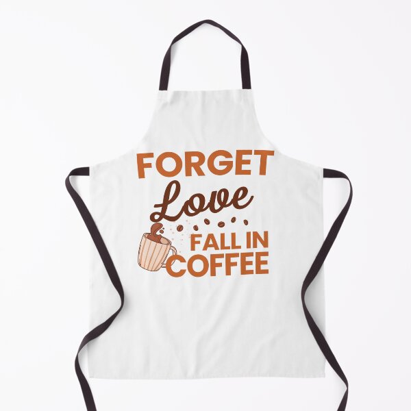 Item preview, Forget Love, Fall in Coffee designed and sold by Cotton Mine.