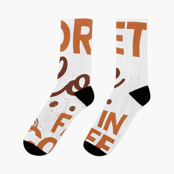 Item preview, Forget Love, Fall in Coffee designed and sold by Cotton Mine.