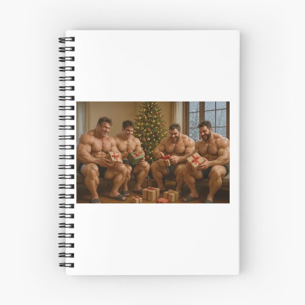 Artikelvorschau, Geschenke auspacken am Weihnachtsmorgen entworfen und verkauft von BodybuildersInc.