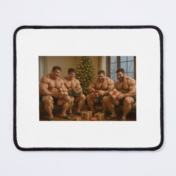 Item preview, Opening Presents On Christmas Morning designed and sold by BodybuildersInc.