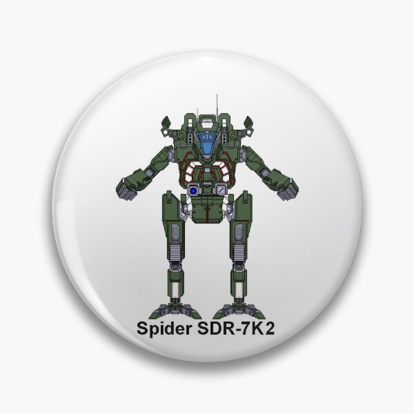 Item preview, Spider SDR-7K2 - Inner Sphere BattleMech designed and sold by DagleysDesigns.