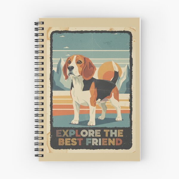 Item preview, Beagle Amistoso Montaña Cartel Vintage Clásico designed and sold by bsbd-action.