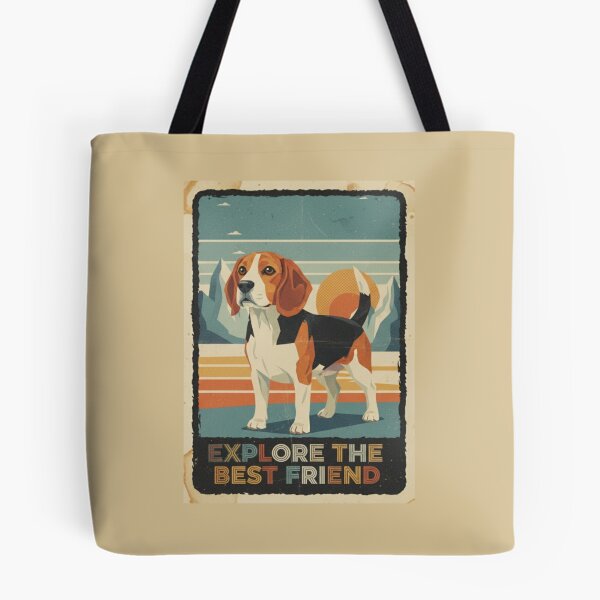 Item preview, Beagle Amistoso Montaña Cartel Vintage Clásico designed and sold by bsbd-action.