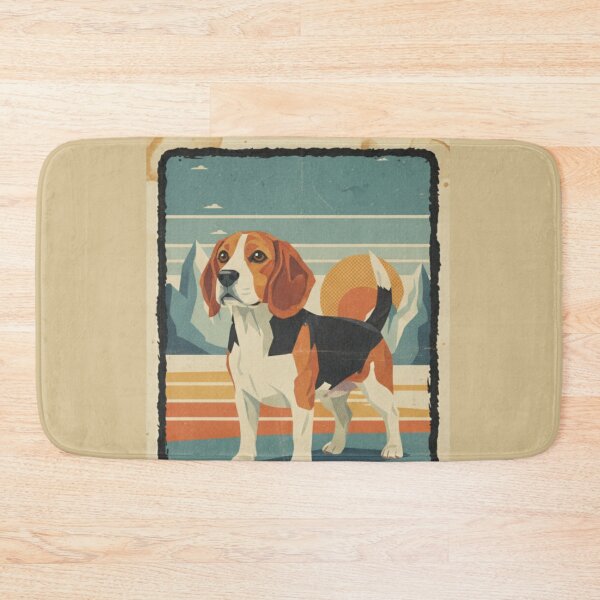 Item preview, Beagle Amistoso Montaña Cartel Vintage Clásico designed and sold by bsbd-action.