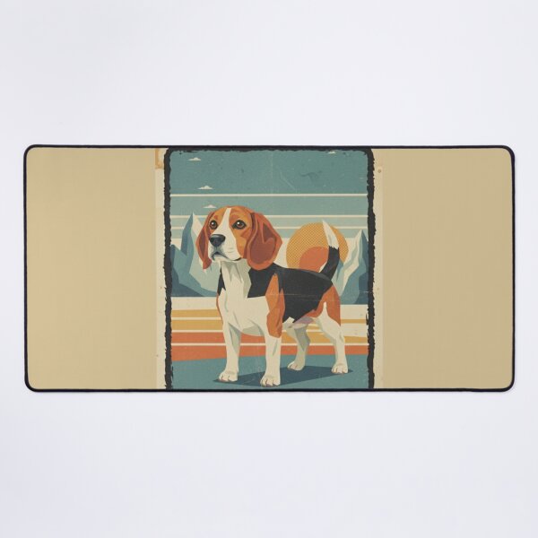 Item preview, Beagle Amistoso Montaña Cartel Vintage Clásico designed and sold by bsbd-action.