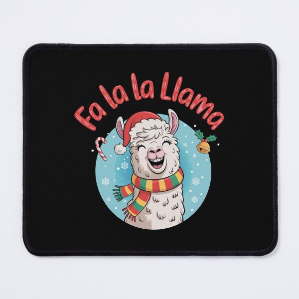 Item preview, Fa La La Llama Funny Christmas Animal Sticker designed and sold by Basferr..