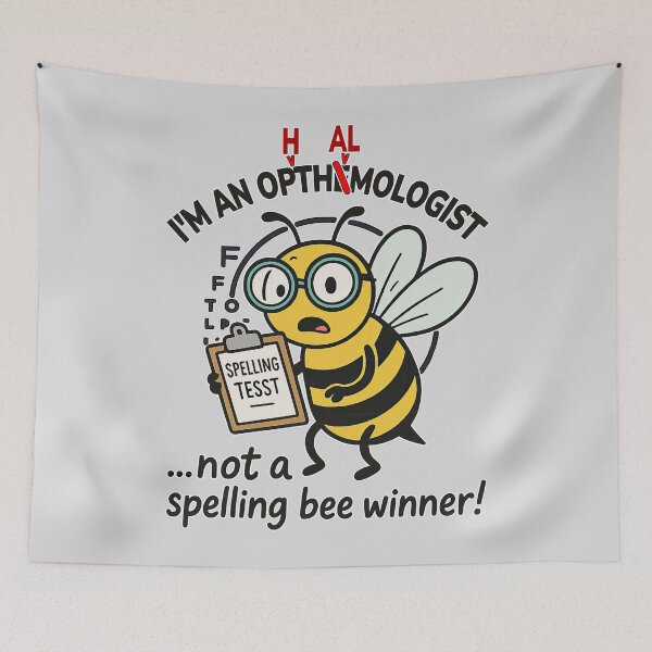 Item preview, I’m an Ophthalmologist, Not a Spelling Bee Winner designed and sold by Eyepatch-Jacks.