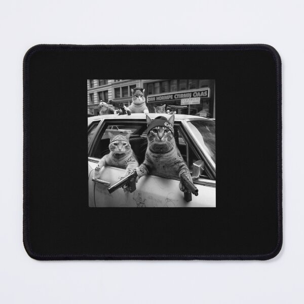 Item preview, Funny Gangster Cats Street  designed and sold by BASKF.