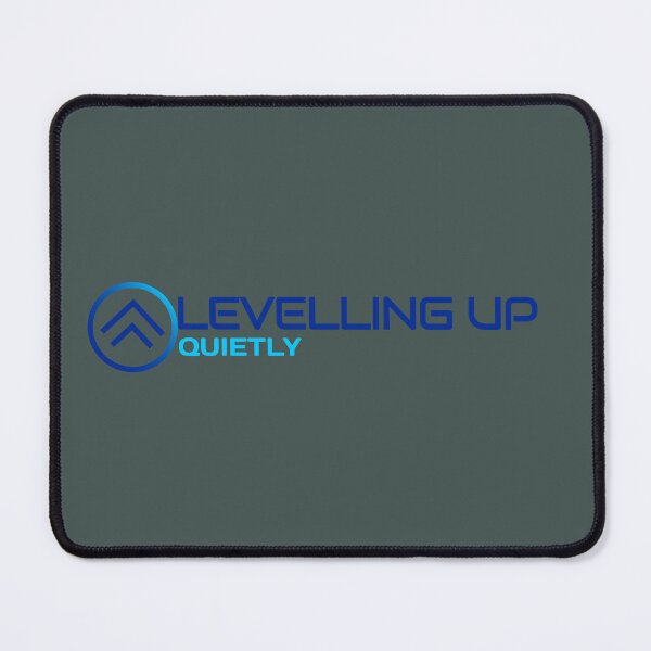 Item preview, Levelling Up Quietly – Minimal Motivational Arrow Design designed and sold by RicLaw.