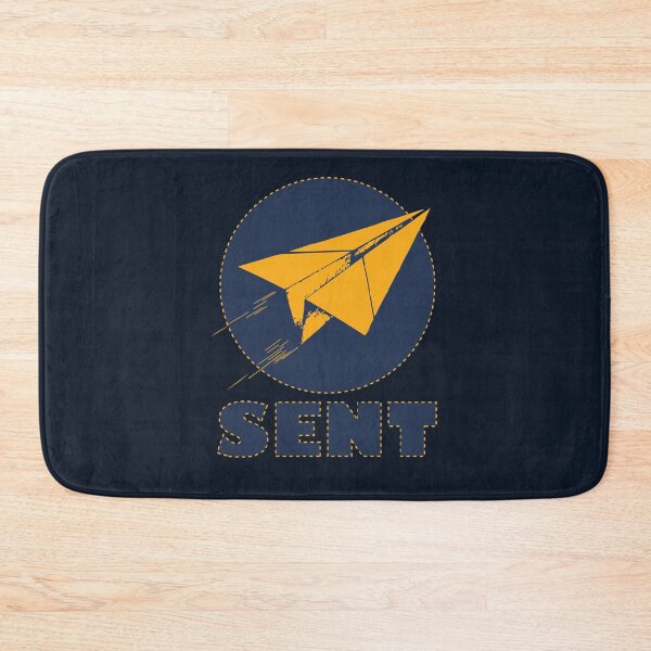 Item preview, Paper Airplane 'Sent' Stamp designed and sold by KiwiRider.