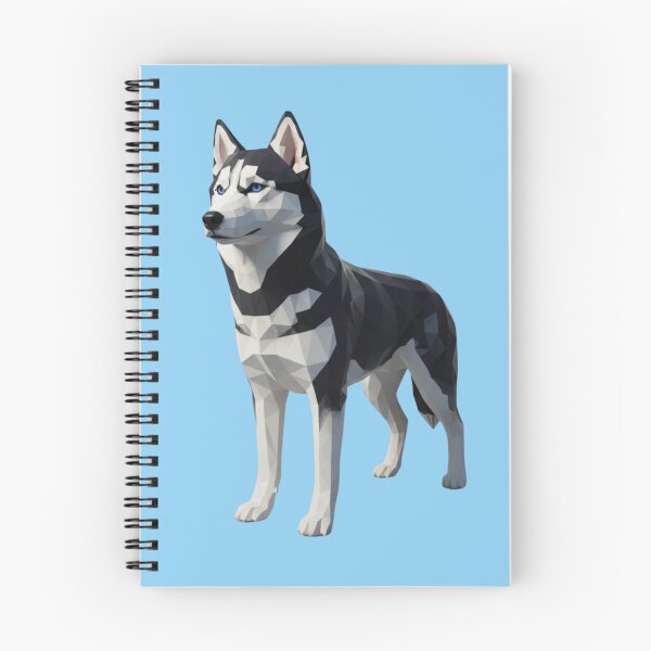 Item preview, Husky Siberiano Low Poly Arte Digital Geométrico designed and sold by bsbd-action.
