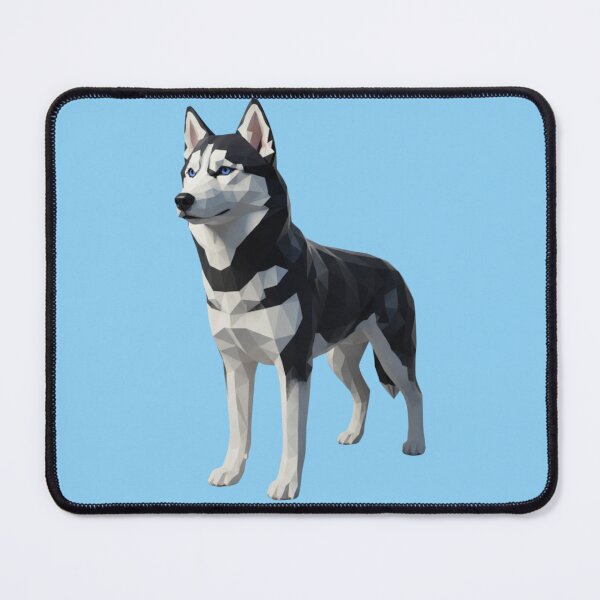 Item preview, Husky Siberiano Low Poly Arte Digital Geométrico designed and sold by bsbd-action.