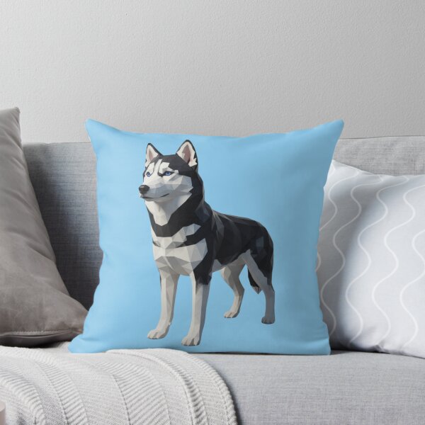 Item preview, Husky Siberiano Low Poly Arte Digital Geométrico designed and sold by bsbd-action.