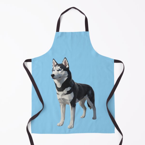 Item preview, Husky Siberiano Low Poly Arte Digital Geométrico designed and sold by bsbd-action.