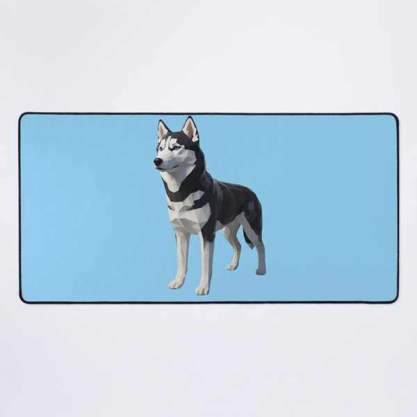 Item preview, Husky Siberiano Low Poly Arte Digital Geométrico designed and sold by bsbd-action.