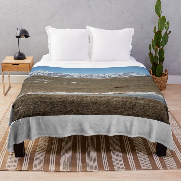 Item preview, Snow-Capped Mountains and Resting Horses designed and sold by Vivar Photo.