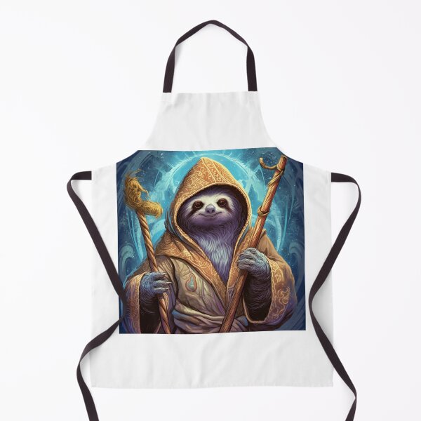 Item preview, Sloth Wizard designed and sold by Solace Sparkles.