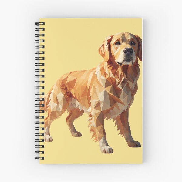Item preview, Golden Retriever Low Poly Elegante Arte Poligonal designed and sold by bsbd-action.