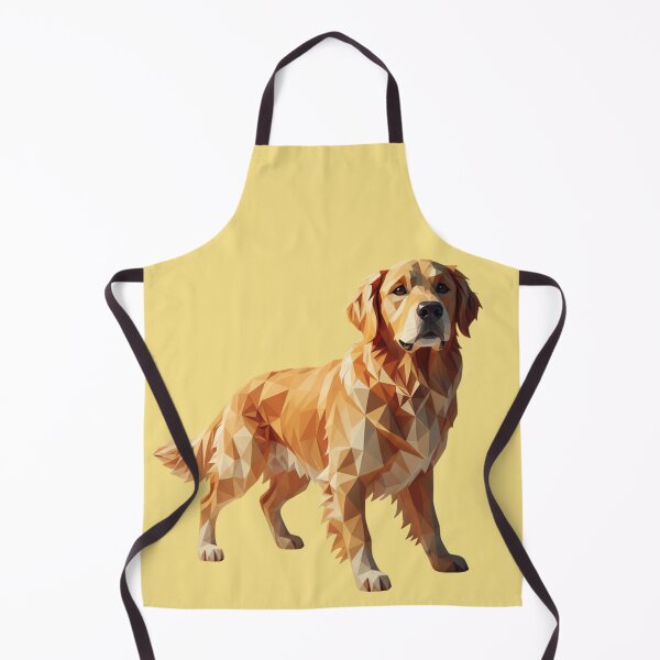 Item preview, Golden Retriever Low Poly Elegante Arte Poligonal designed and sold by bsbd-action.