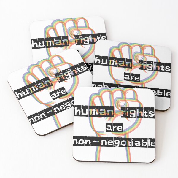 Item preview, Human Rights are Non Negotiable designed and sold by AuntyJess.