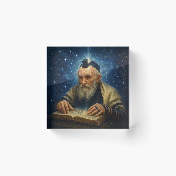Item preview, Rabbi. Moshe Feinstein: The Eternal Flame of TorahInfinite - Wisdom: The Light of Torah in the Cosmos designed and sold by YG - YiddisheGesheft.