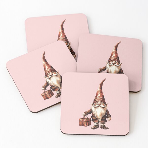 Item preview, Gift Gnome Cozy Nordic Christmas Art by Anne Brooke Art designed and sold by Anne Brooke Art.