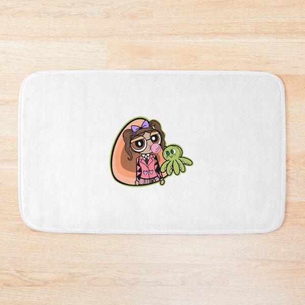 Item preview, Retro Cute Girl With Octopus - Bubblegum Pop Art  designed and sold by Ashleydougles.