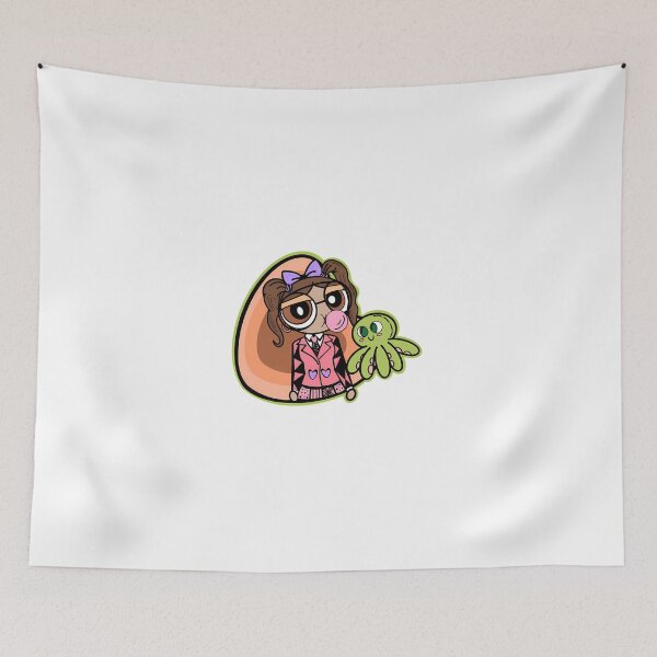 Item preview, Retro Cute Girl With Octopus - Bubblegum Pop Art  designed and sold by Ashleydougles.