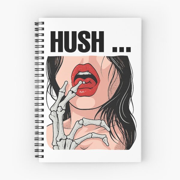 Item preview, Hush: Skeleton Seduction Pop Art designed and sold by -DEEWOLF-.