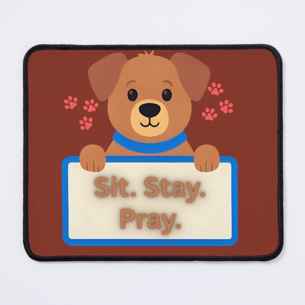 Item preview, A Dog-Inspired Reminder to Trust God designed and sold by SimplyJay10.